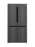 Bosch KFN96AXEAA Series 6 Black Stainless Steel Four Door Freestanding Fridge-Freezer