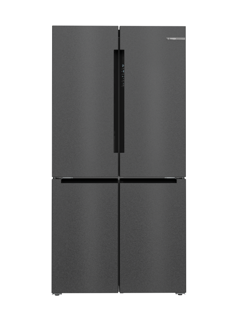 Bosch KFN96AXEAA Series 6 Black Stainless Steel Four Door Freestanding Fridge-Freezer