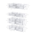 Bosch KFN96VPEAA Series 4 Stainless Steel Four Door Freestanding Fridge-Freezer