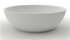 Kaskade CRA10-400-FQYPG Downey round benchtop stone basin front view