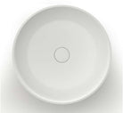 Kaskade CRA10-400-FQYPG Downey round benchtop stone basin top view
