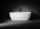 Kaskade Eleni VX105 170cm back-to-wall stone bath front view