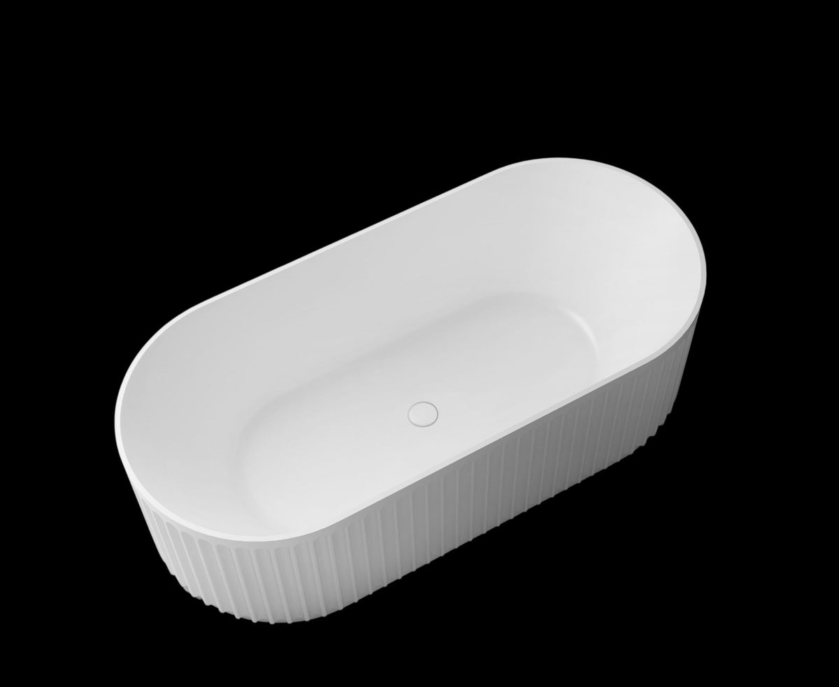 Kaskade Monroe VX16-1700 fluted stone bath product image
