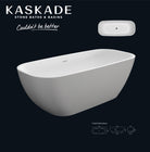 Kaskade Rachel VX34-1700 freestanding stone bath product and dimensional image