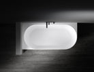 Kaskade Eleni VX99-1700 left-hand corner back-to-wall stone bath top view
