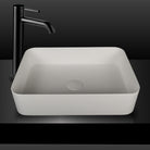 Kaskade VXA25 rectangular benchtop stone basin in Matte White