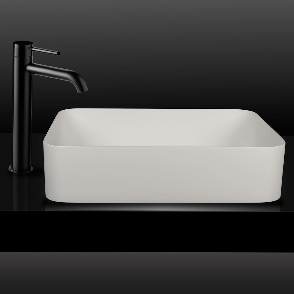 Kaskade VXA25 rectangular benchtop stone basin product view
