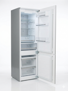 Kleenmaid CRZ27011 integrated fridge-freezer with doors open