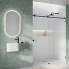 Fienza Sansa Pill LED Mirror 535 x 940mm - bathroom