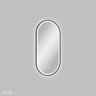 Fienza Empire LED Framed Pill Mirror - lit