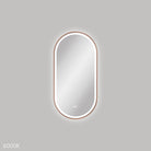 Fienza Empire LED Framed Pill Mirror 450 x 900mm - Brushed Copper