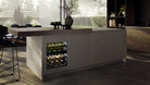 Liebherr UWpr 3662 integrated beneath a modern kitchen island benchtop