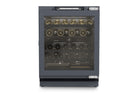 Liebherr UWpr 3662 dual-zone underbench wine fridge, closed front view with bottles