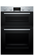 Bosch MBA534BS3A Series 4 Stainless Steel 60cm Wide Built-In Double Oven