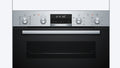 Bosch MBG578FS3A Series 6 Stainless Steel 60cm Wide Built-In Double Oven