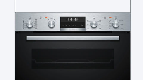 Bosch MBG578FS3A Series 6 Stainless Steel 60cm Wide Built-In Double Oven