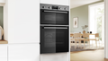 Bosch MBG578FS3A Series 6 Stainless Steel 60cm Wide Built-In Double Oven