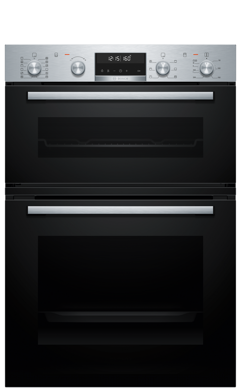 Bosch MBG578FS3A Series 6 Stainless Steel 60cm Wide Built-In Double Oven