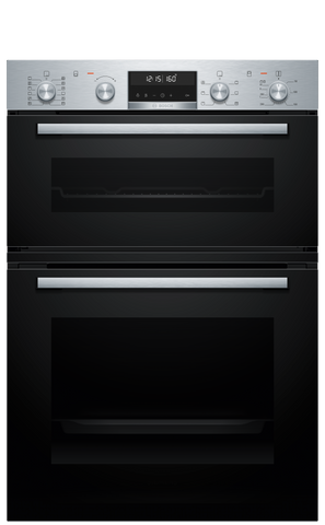 Bosch MBG578FS3A Series 6 Stainless Steel 60cm Wide Built-In Double Oven
