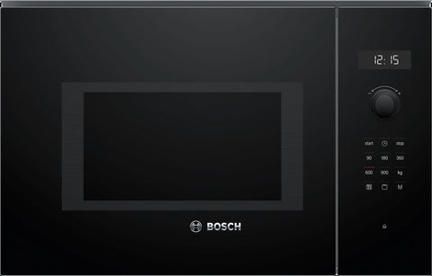 Bosch BEL554MB1A Series 6 Black 60cm Wide Built-In Microwave