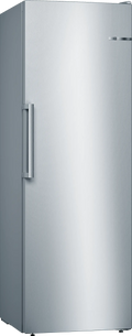 Bosch GSN33VI3A Series 4 Stainless Steel One Door Freestanding Freezer