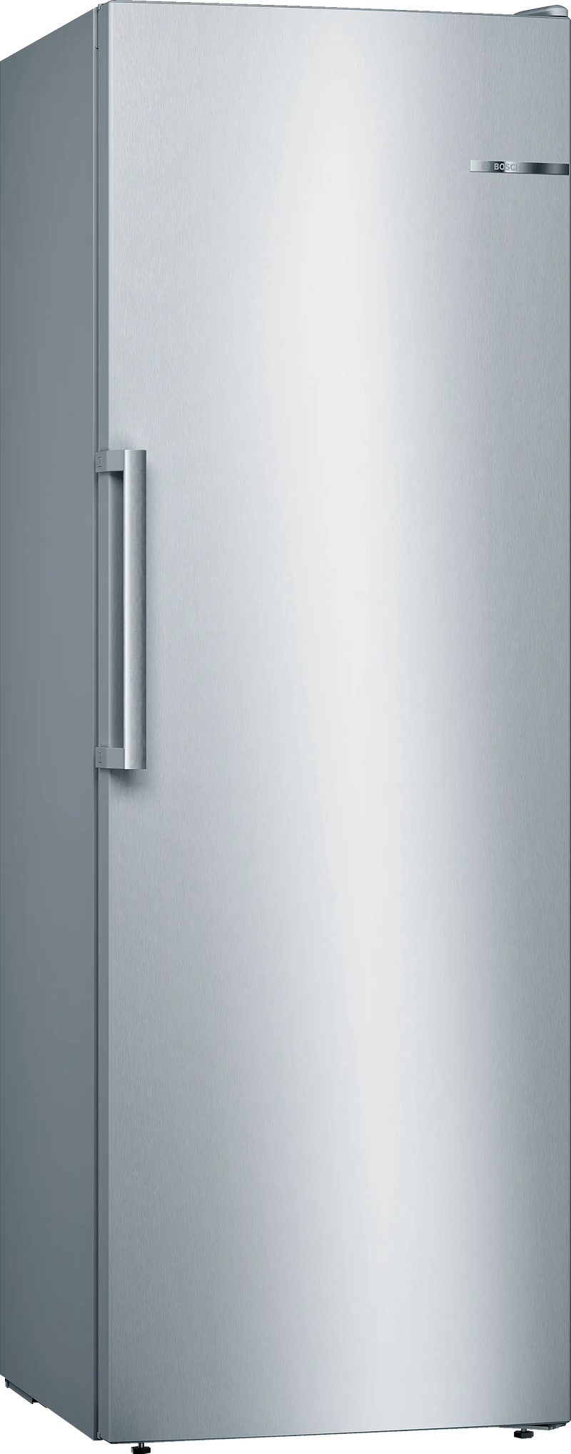 Bosch GSN33VI3A Series 4 Stainless Steel One Door Freestanding Freezer