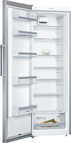 Bosch KSV33VI3A Series 4 Stainless Steel One Door Freestanding Fridge
