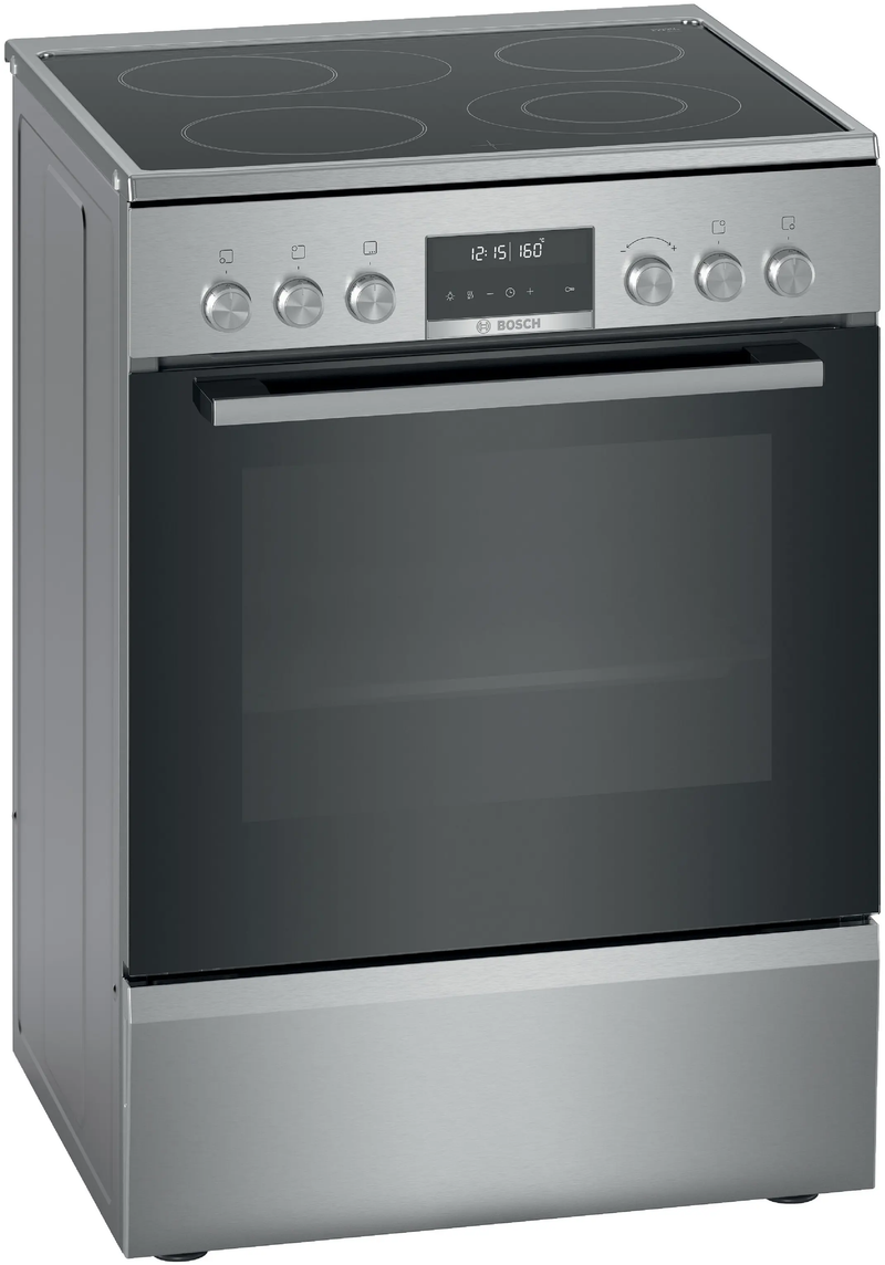 Bosch HKS79R250A Series 6 Stainless Steel 60cm Wide Freestanding Electric Cooker