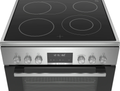 Bosch HKS79R250A Series 6 Stainless Steel 60cm Wide Freestanding Electric Cooker