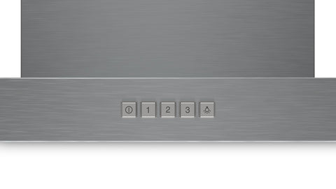 Bosch DWB65BC50A Series 2 Stainless Steel 60cm Wide Wall Mounted Canopy Rangehood