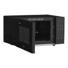Whirlpool MWP301IFBA 30L Flatbed Microwave Oven in Black - door open