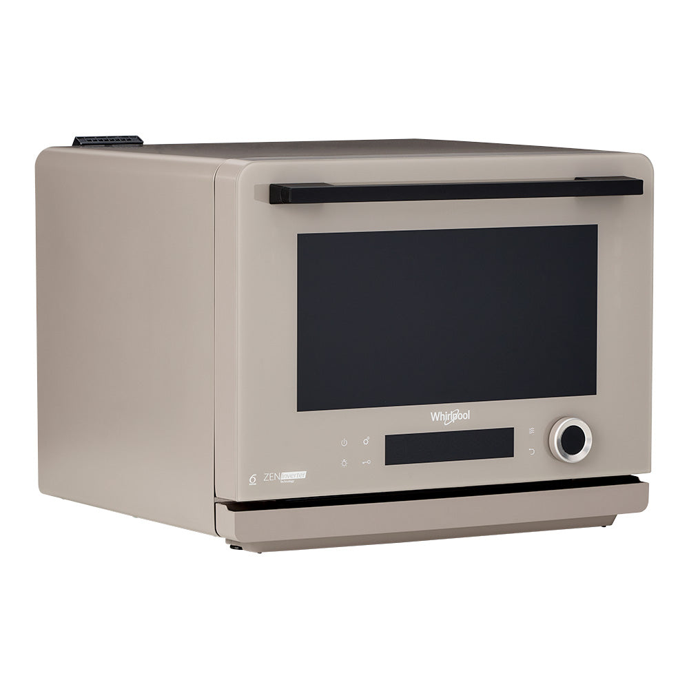 Whirlpool MWP329TSA 32L All-in-One Microwave Oven in Shiitake - angled view