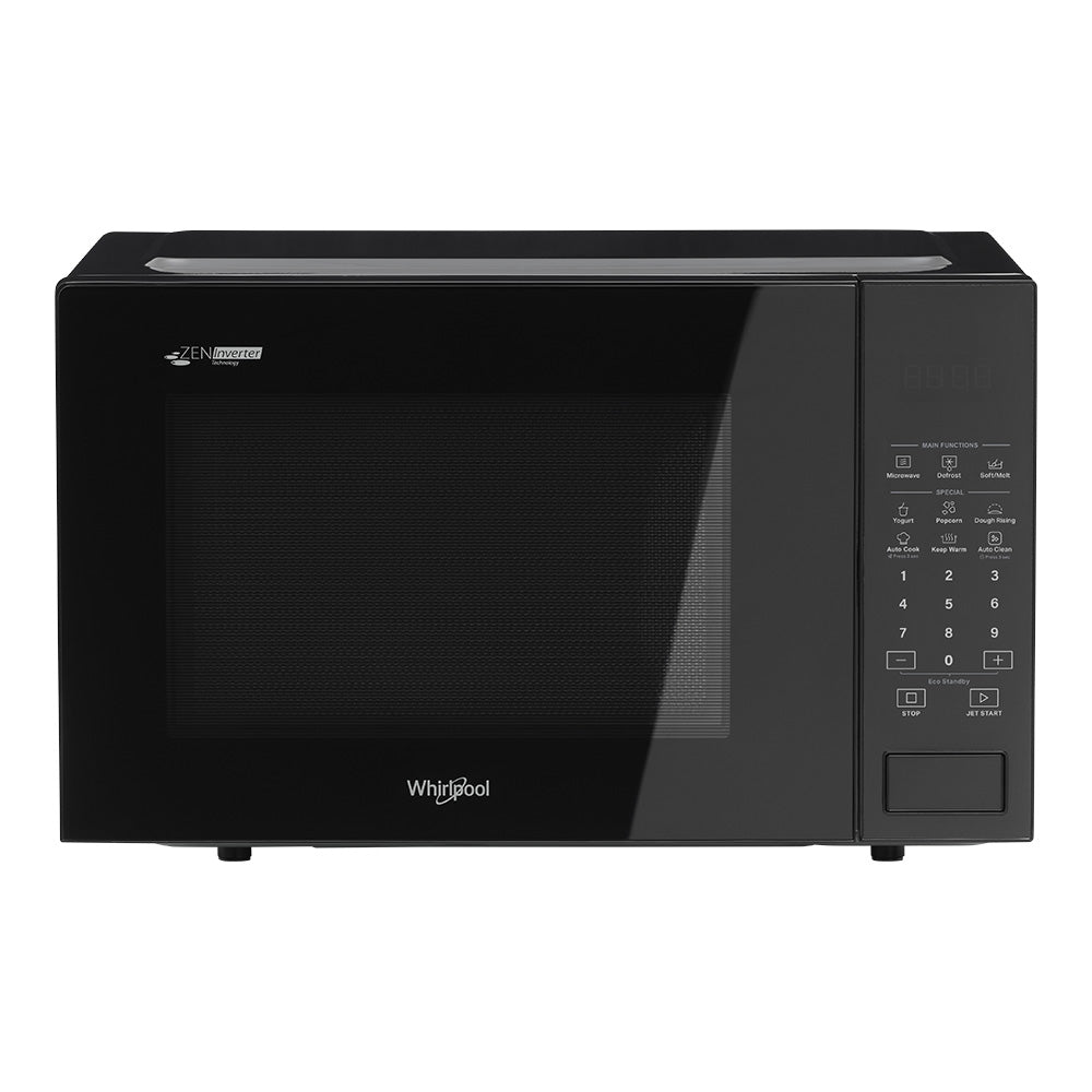 Whirlpool MWP421IB 42L 1100W Freestanding Inverter Microwave Oven in Black