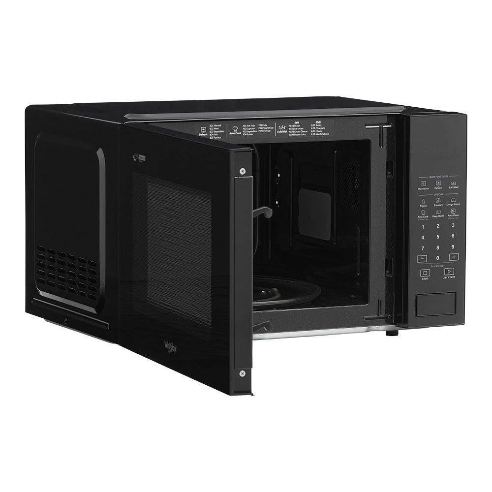 Whirlpool MWP421IB black microwave control panel