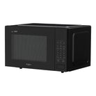 Whirlpool MWP421IB black microwave detail view