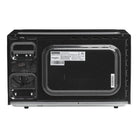 Whirlpool MWP421IB black microwave detail view