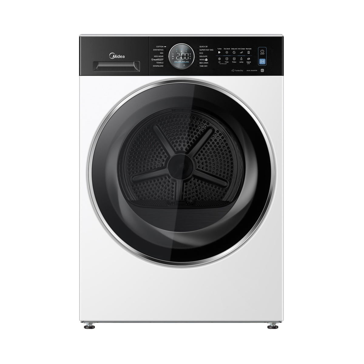 Midea MD210HP100BW 10kg White Heat Pump Dryer