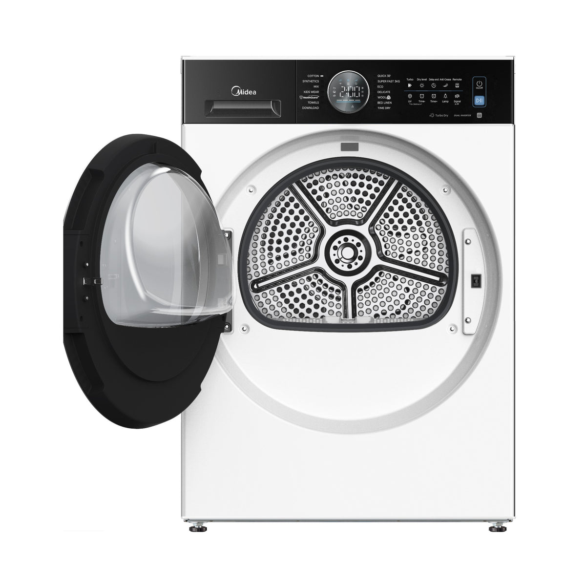 Midea MD210HP100BW 10kg White Heat Pump Dryer - view 2