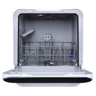 Midea MDWMINIPLUS 3 place setting white benchtop mini dishwasher