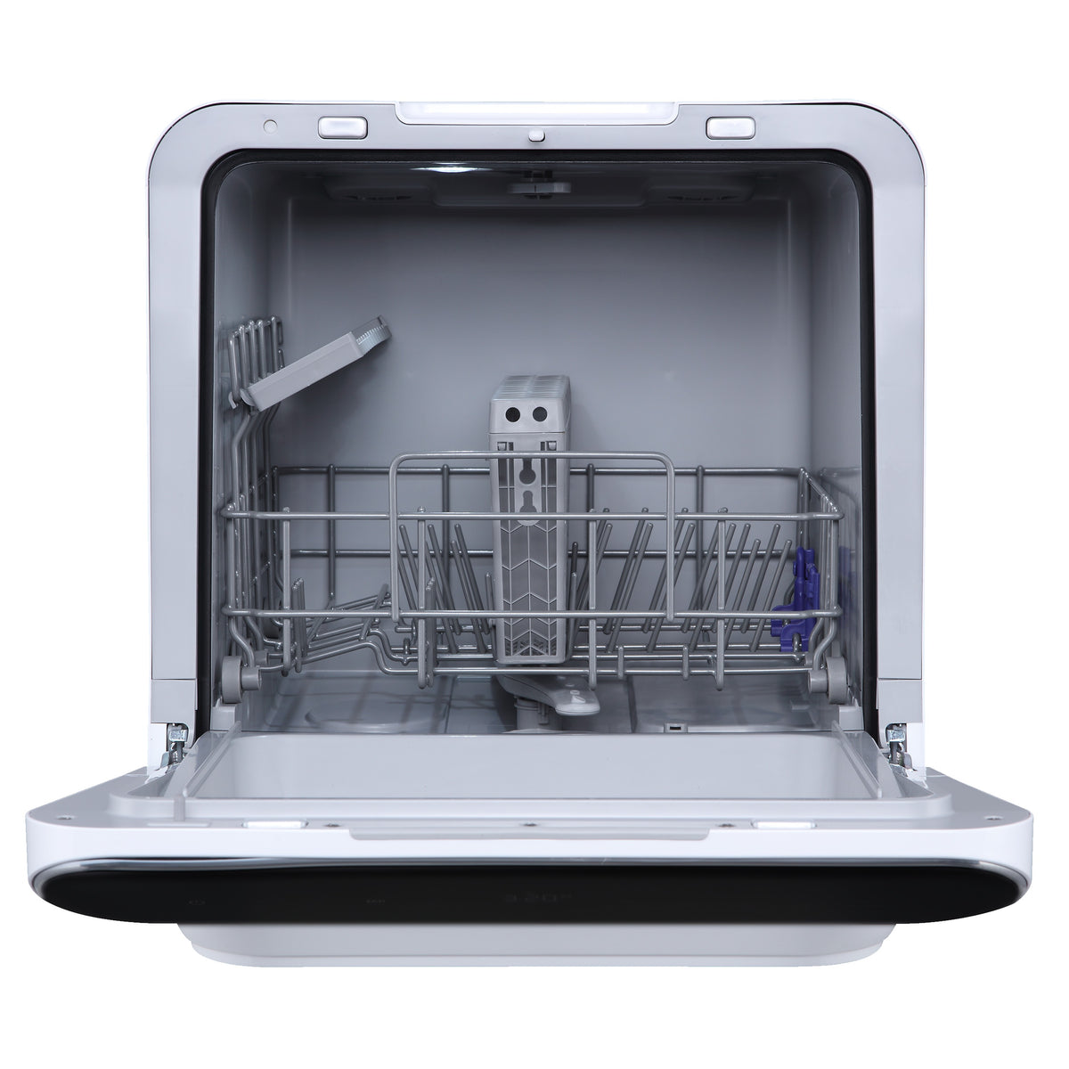 Midea MDWMINIPLUS 3 place setting white benchtop mini dishwasher