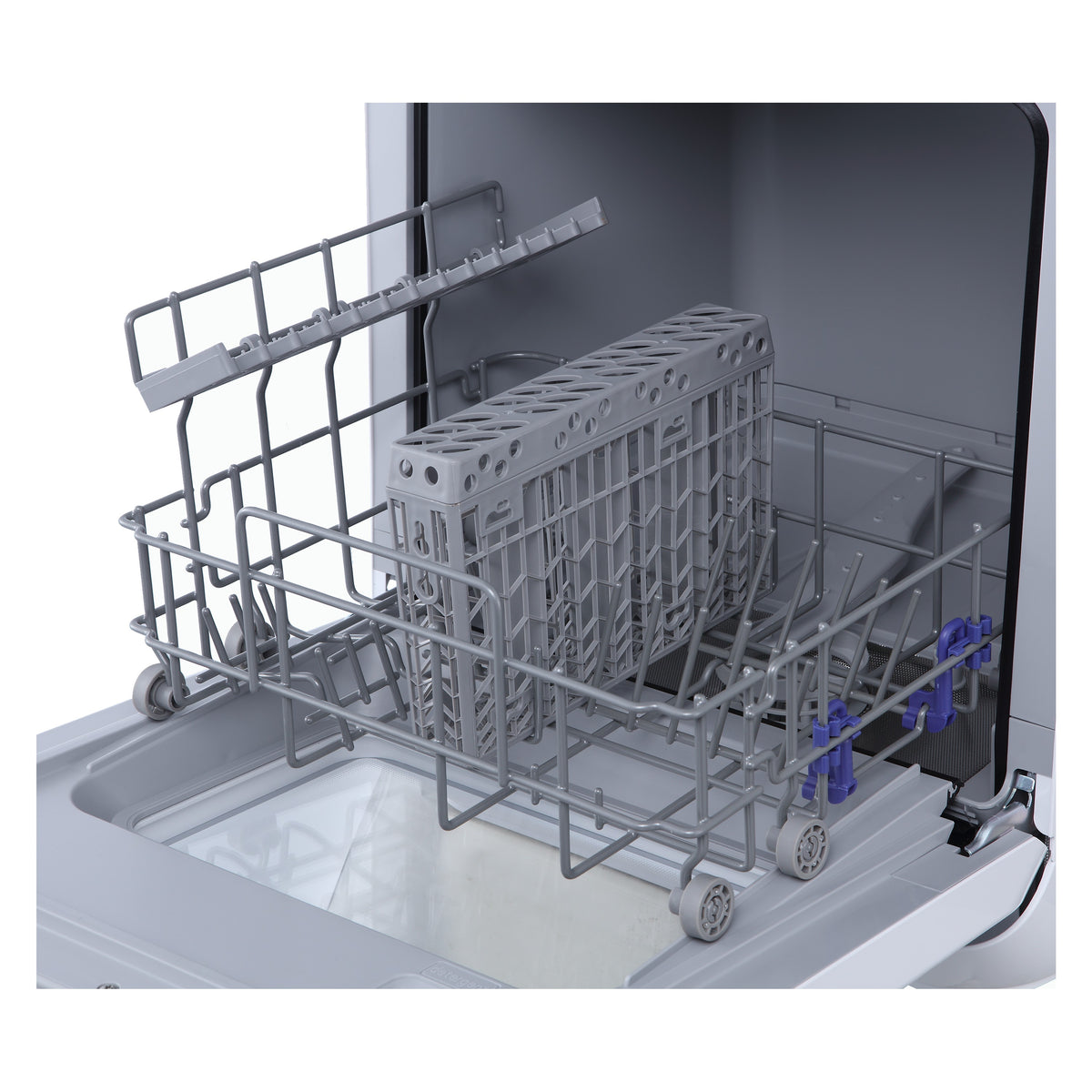 Midea MDWMINIPLUS 3 place setting white benchtop mini dishwasher