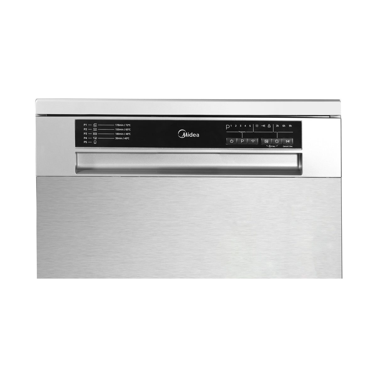 Midea MDWPF1433F 60cm 14 place freestanding dishwasher - Stainless Steel - image 6