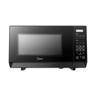 Midea MMW8T20B 20L 800W XpressClean microwave in black - front view