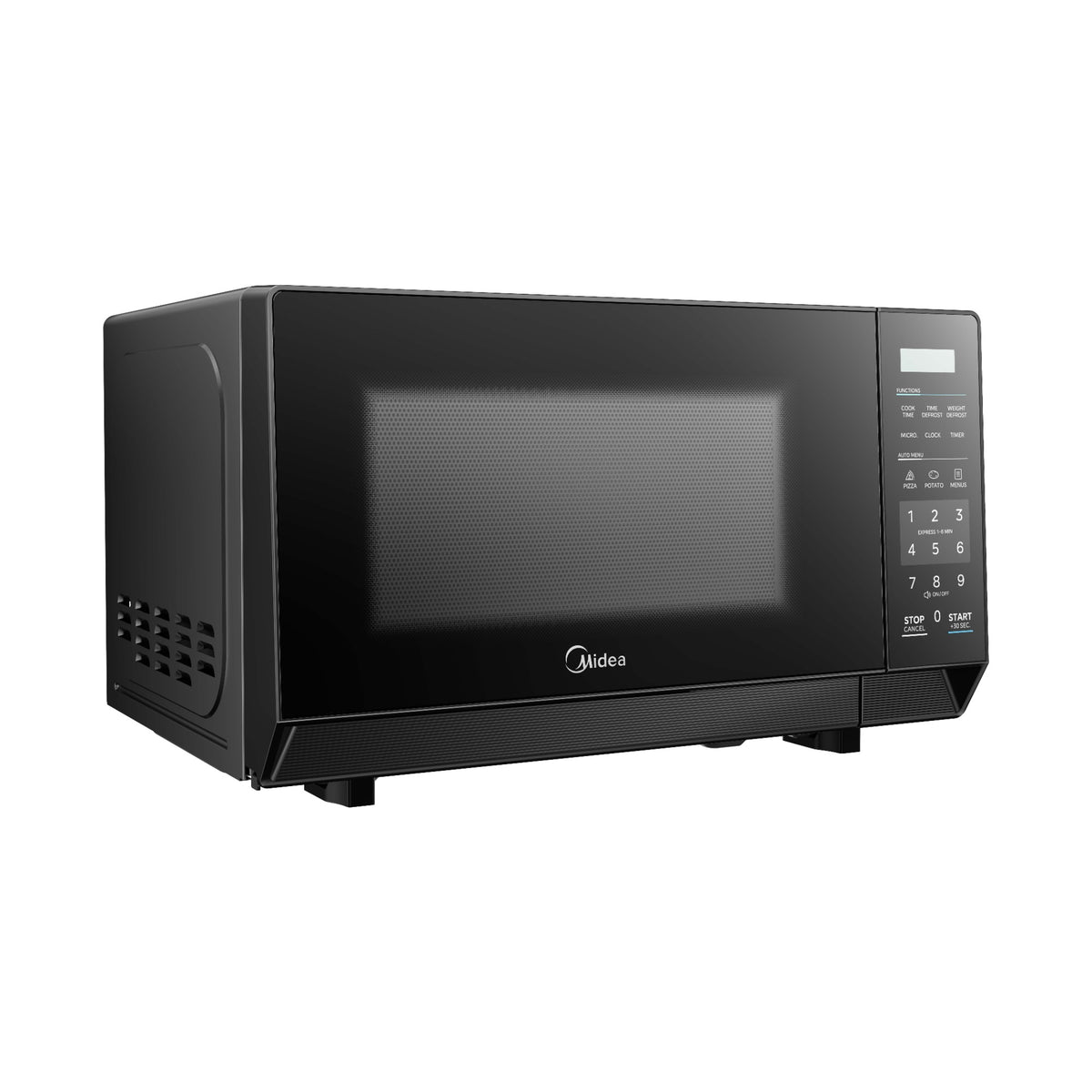 Midea MMW8T20B 20L microwave in black - view 5
