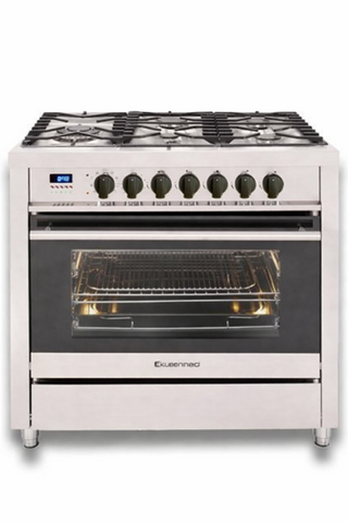 Kleenmaid OFS9031 90cm Wide Dual Fuel Freestanding Cooker
