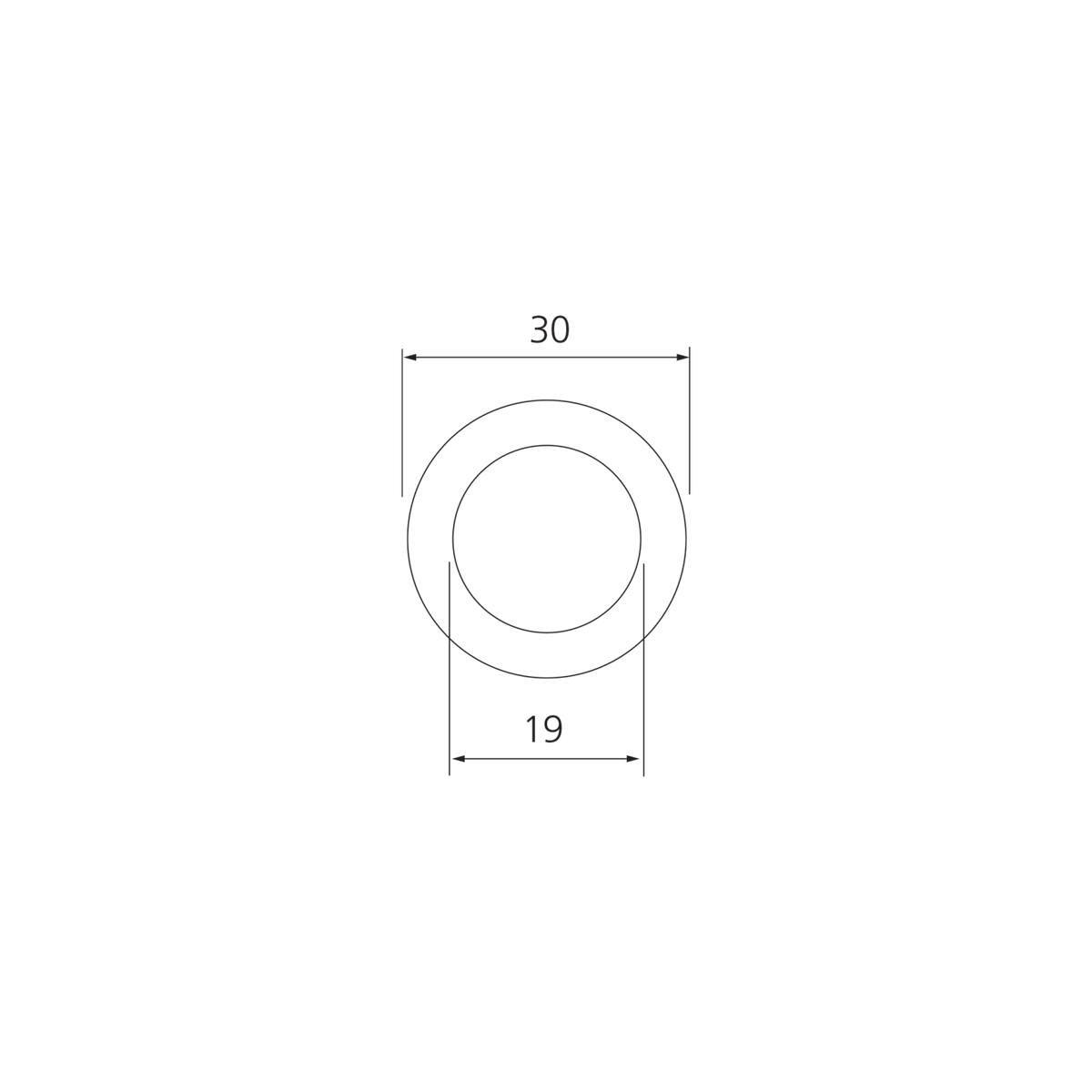 Oliveri ACCOFR-GM dimensional diagram