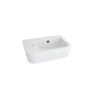 Oliveri Dublin DU100-LH compact wall-hung basin with left tap landing