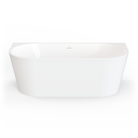 Oliveri Naples NA1700BTW-OF 170cm back-to-wall bath