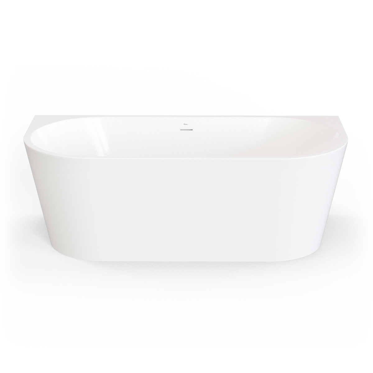 Oliveri Naples NA1700BTW-OF 170cm back-to-wall bath
