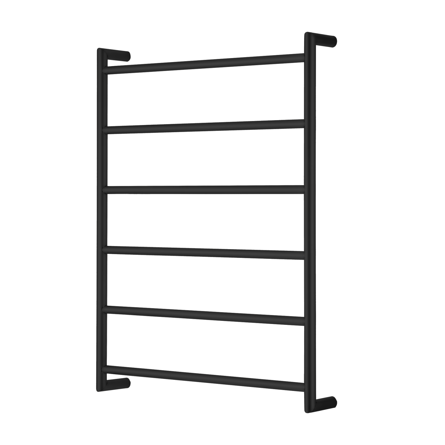 Oliveri VE6590MB Matte Black Venice Heated Towel Ladder